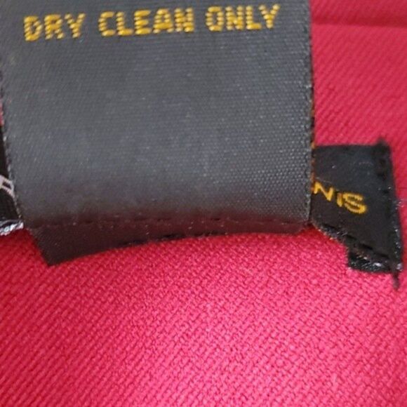 NWT GRACE DANE LEWIS RED BLAZER JACKET SIZE 10 OFFICE HOLIDAY HUNGER GAM… - Picture 9 of 11